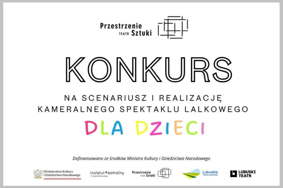Konkurs na scenariusz i realizację kameralnego spektaklu lalkowego dla dzieci
