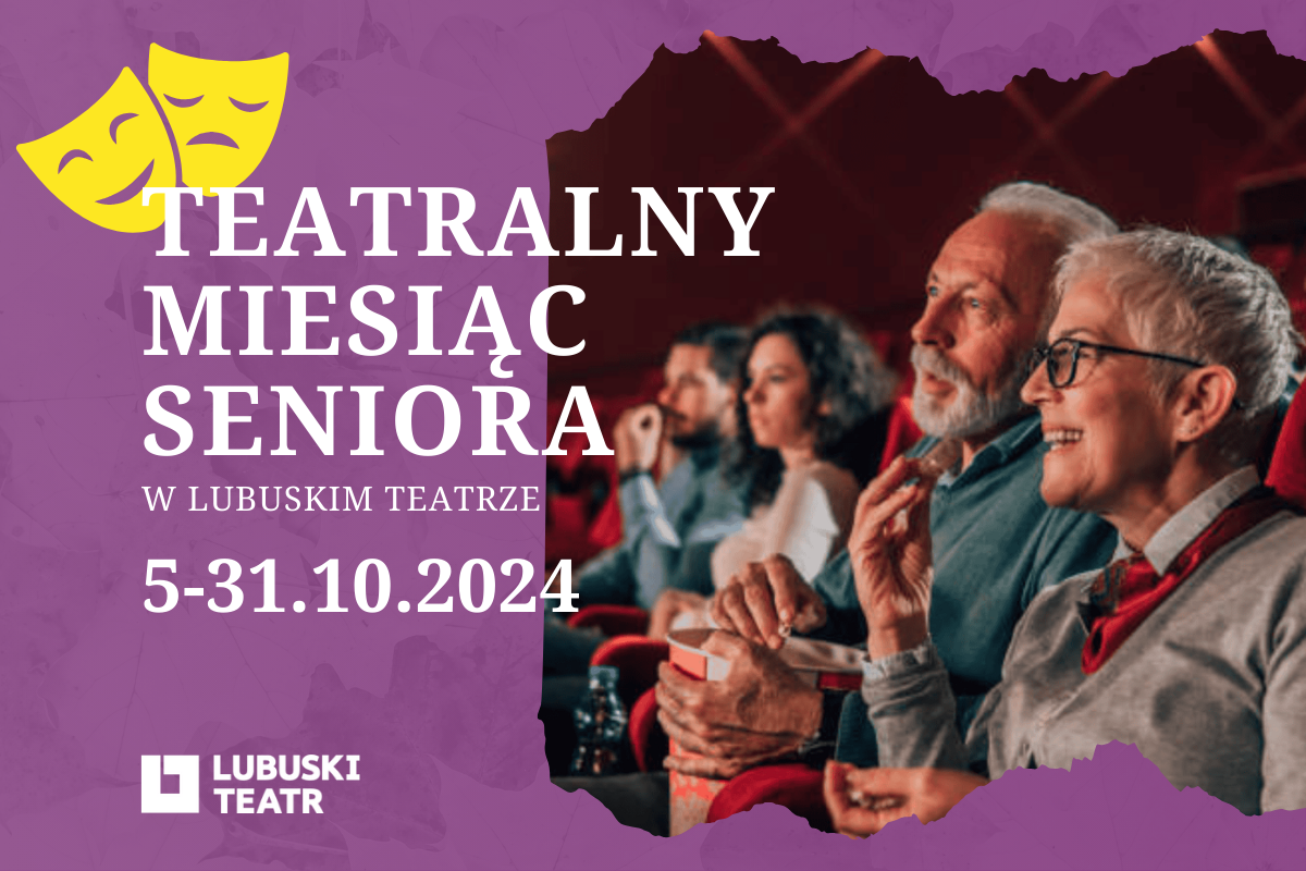 plansza reklamowa Teatralny Weekend seniora